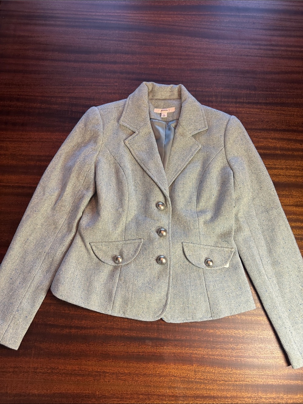 Tailored Womens Blazer Jacket & Skirt in Light Green. NWT